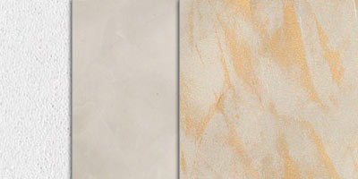 metallic stucco veiled effect - brass