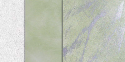 metallic stucco veiled effect - silver