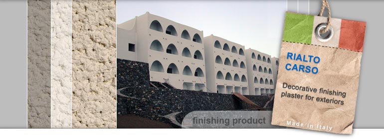 exterior walls granulated plaster