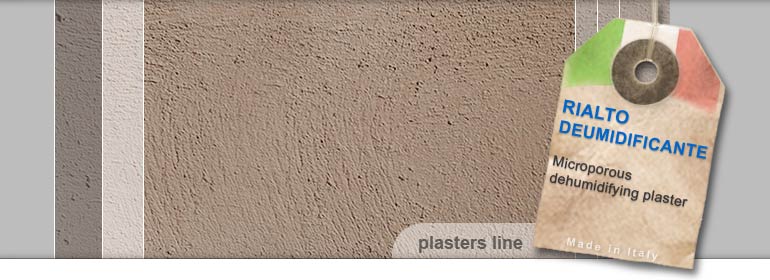lime based microporous dehumidifying plaster