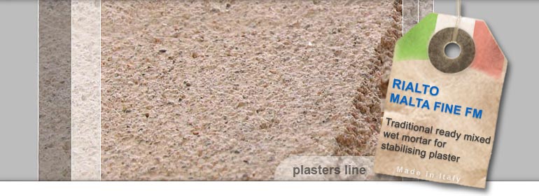 lime based wet mortar for stabilizing plaster
