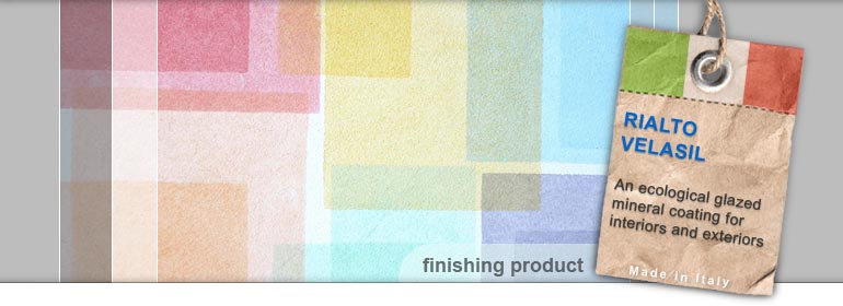 mineral coating with veiled effect